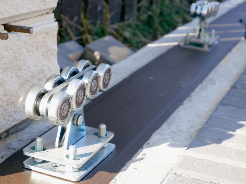 Jakie części do bram przesuwnych zużywają się najszybci